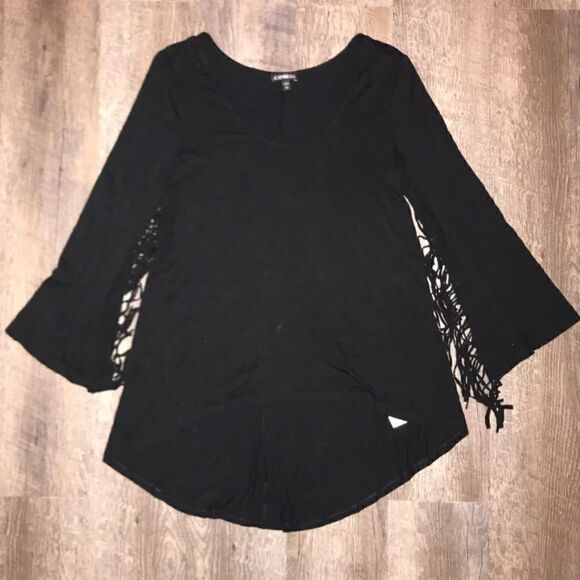 Express Women Shirt With Fridges- S - Picture 1 of 3